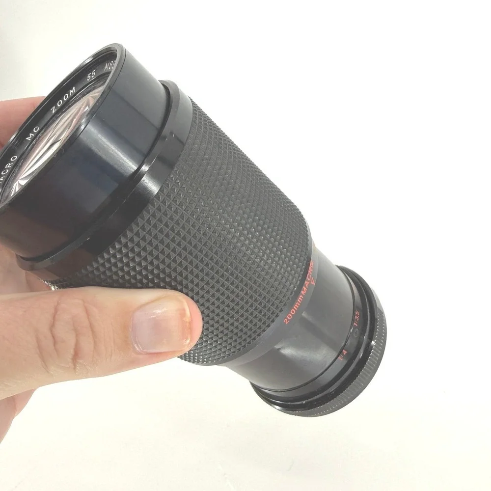 Gemini‎ 80-200mm Zoom Lens Unisex OS Black f/4.5 MC Macro Manual Focus Japan